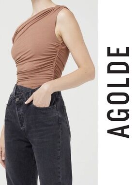 AGOLDE - Hilma Twist Bodysuit (Pantyhose)